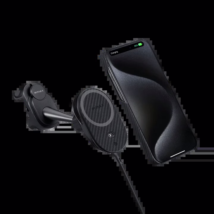 Pitaka รุ่น MagEZ Car Mount Pro 2 - แท่นชาร์จไร้สายติดช่องแอร์ในรถ Tesla (Model 3 / Y)
