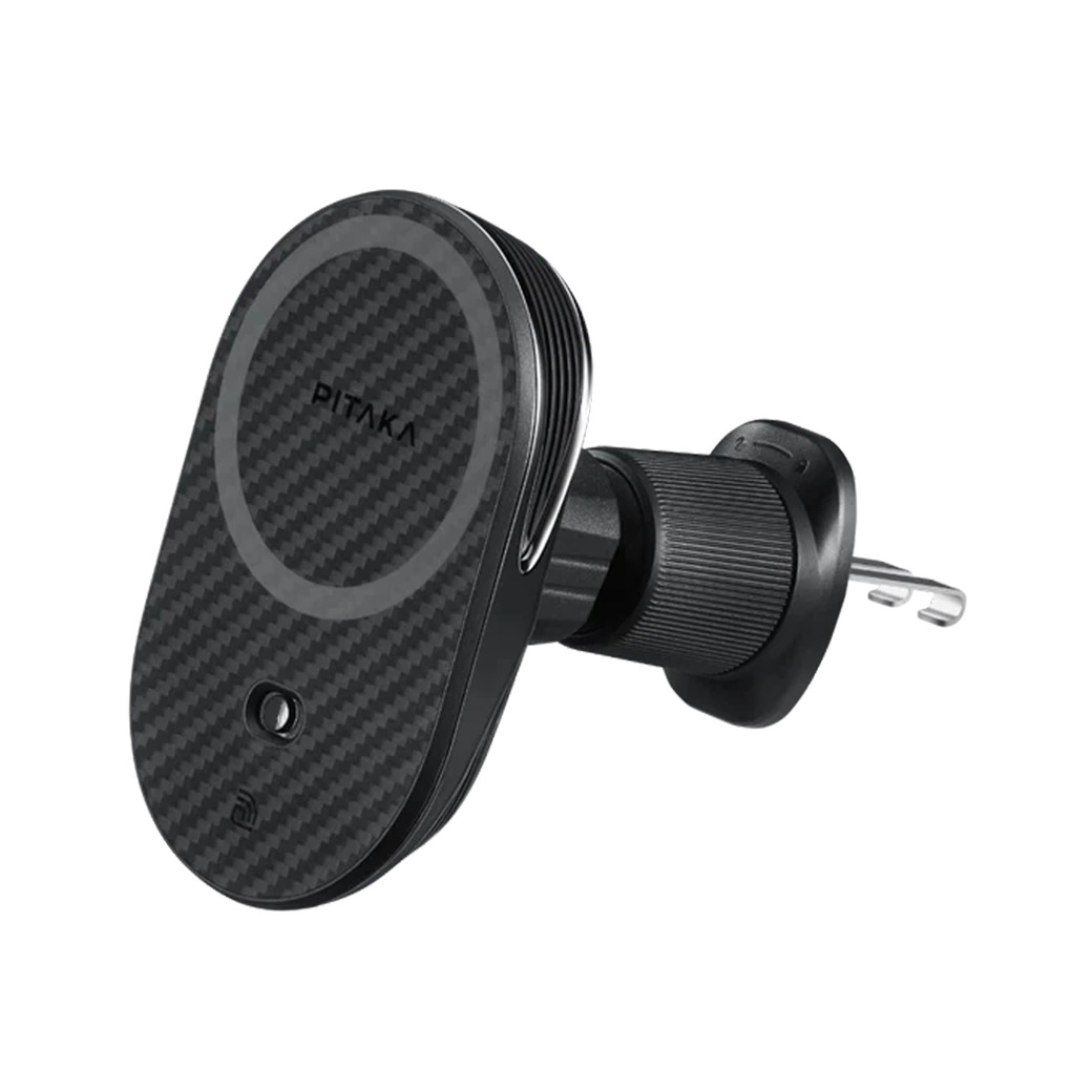 Pitaka รุ่น MagEZ Car Mount Pro 2 - แท่นชาร์จไร้สายติดช่องแอร์ในรถ (Double Hook Head)