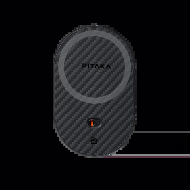 Pitaka รุ่น MagEZ Car Mount Pro 2 - แท่นชาร์จไร้สายติดช่องแอร์ในรถ (Double Hook Head)