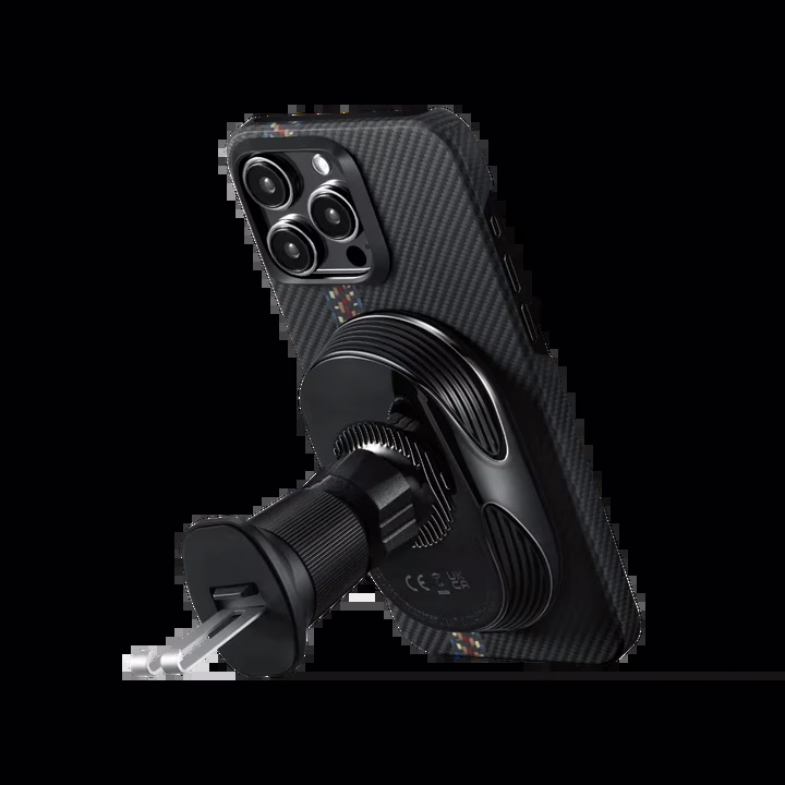 Pitaka รุ่น MagEZ Car Mount Pro 2 - แท่นชาร์จไร้สายติดช่องแอร์ในรถ (Double Hook Head)