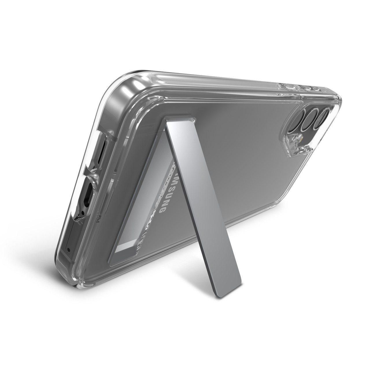 Zagg รุ่น Crystal Palace Kickstand - เคส Galaxy S24 Plus - สี Clear