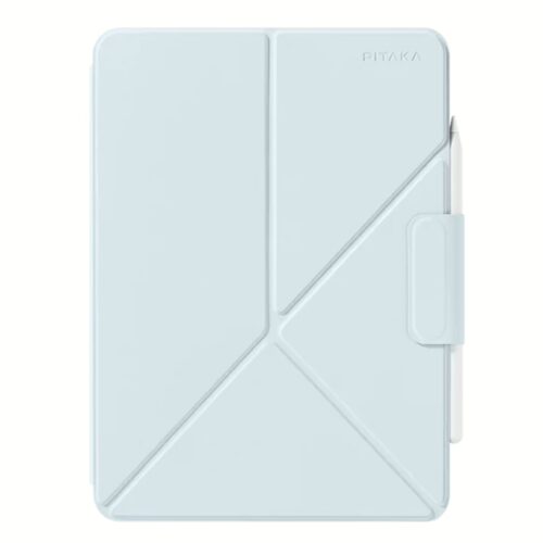 Pitaka รุ่น MagEZ Folio 2 - ฝาพับหน้าจอ iPad Air 11" (2025/2024), iPad Air 10.9" (5th/4th Gen), iPad Pro 11" (4th/3rd/2nd/1st Gen) - สี Light Blue