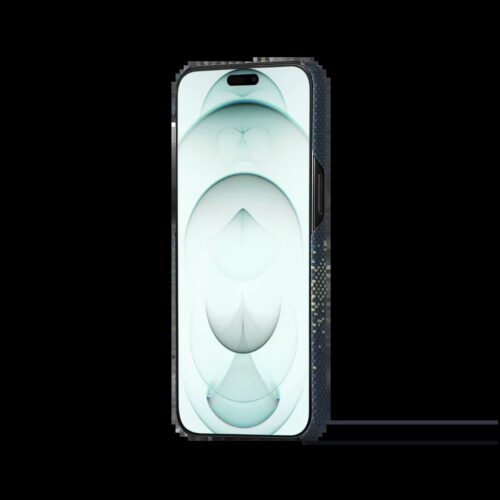 Pitaka รุ่น MagEZ Case 4 - เคส iPhone 15 Pro Max - สี Milky Way Galaxy - Image 3