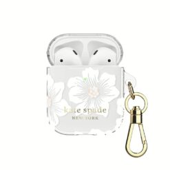 Kate Spade New York รุ่น Protective - เคส Airpods 1/2 - ลาย Hollyhock Cream