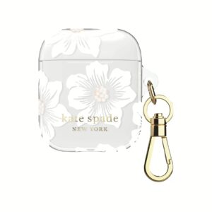 Kate Spade New York รุ่น Protective - เคส Airpods 1/2 - ลาย Hollyhock Cream