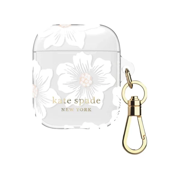 Kate Spade New York รุ่น Protective - เคส Airpods 1/2 - ลาย Hollyhock Cream