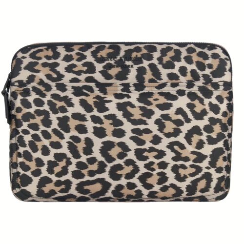 ซองใส่แล็ปท็อป Kate Spade New York รุ่น Puffer Sleeve - 14 inch Laptop - ลาย Classic Leopard