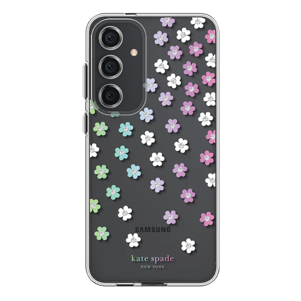 Kate Spade New York รุ่น Protective - เคส Galaxy S24 Plus - ลาย Scattered Flowers