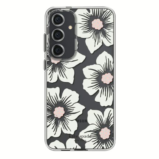 Kate Spade New York รุ่น Protective - เคส Galaxy S24 Plus - ลาย Hollyhock Cream