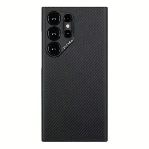 Pitaka รุ่น MagEZ Case 4 - เคส Galaxy S24 Ultra - สี Black/Grey Twill