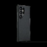 Pitaka รุ่น MagEZ Case 4 - เคส Galaxy S24 Ultra - สี Black/Grey Twill