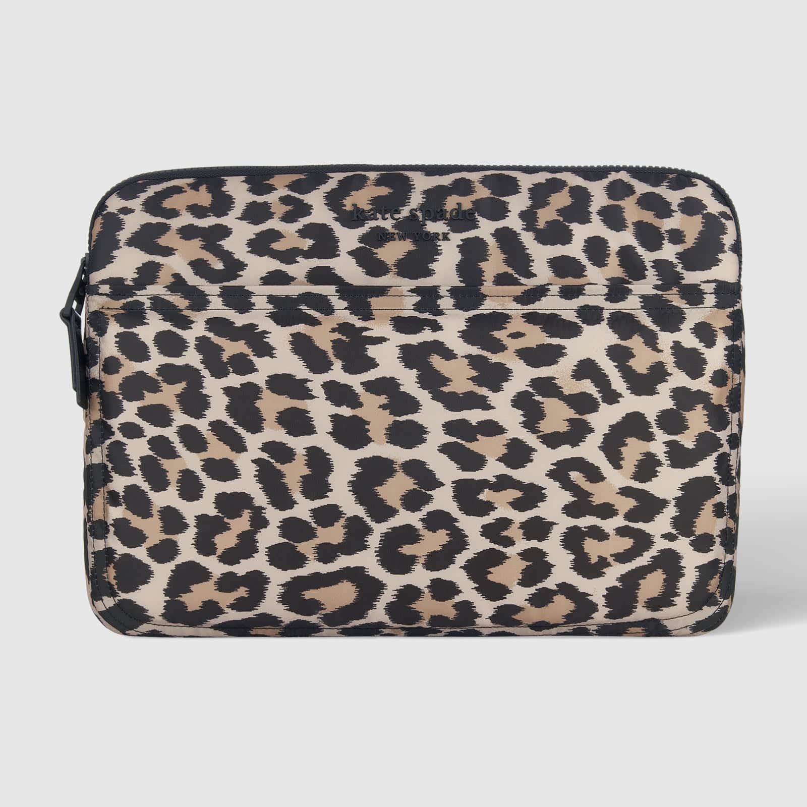 ซองใส่แล็ปท็อป Kate Spade New York รุ่น Puffer Sleeve - 14 inch Laptop - ลาย Classic Leopard