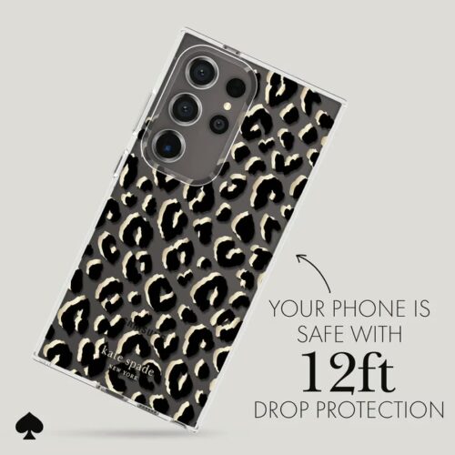 Kate Spade New York รุ่น Protective - เคส Galaxy S24 Ultra - ลาย City Leopard - Image 2