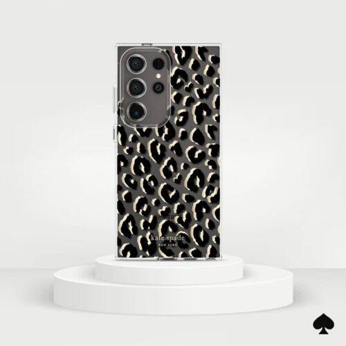 Kate Spade New York รุ่น Protective - เคส Galaxy S24 Ultra - ลาย City Leopard - Image 4