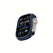 Pitaka รุ่น Air Case - เคส Apple Watch Ultra 1/2 (49mm) - สี Black/Blue (Twill)