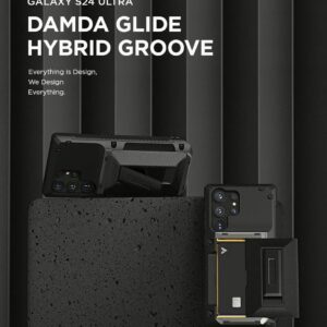VRS รุ่น Damda Glide Hybrid - เคส Galaxy S24 Ultra - สี Black Groove 5 VRS รุ่น Damda Glide Hybrid - เคส Galaxy S24 Ultra - สี Black Groove