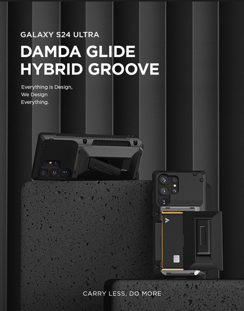 VRS รุ่น Damda Glide Hybrid - เคส Galaxy S24 Ultra - สี Black Groove 9 VRS รุ่น Damda Glide Hybrid - เคส Galaxy S24 Ultra - สี Black Groove