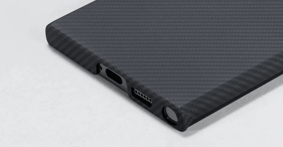 Pitaka รุ่น MagEZ Case 4 - เคส Galaxy S24 Ultra - สี Black/Grey Twill