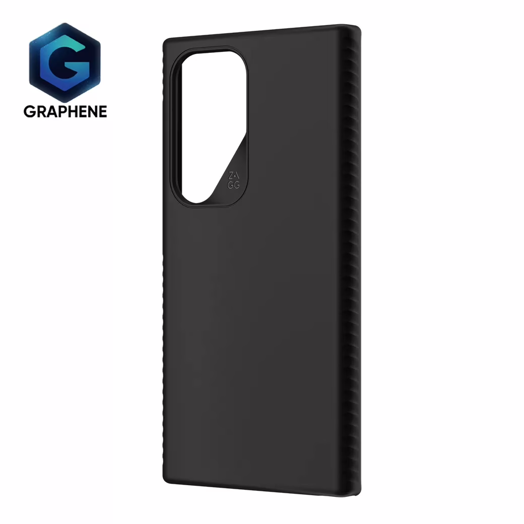 Zagg รุ่น Rio Snap - เคส Galaxy S24 Ultra - สี Black