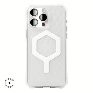 [BoxSet] UAG รุ่น Essential Armor MagSafe - เคส iPhone 15 Pro Max- สี Frosted Ice