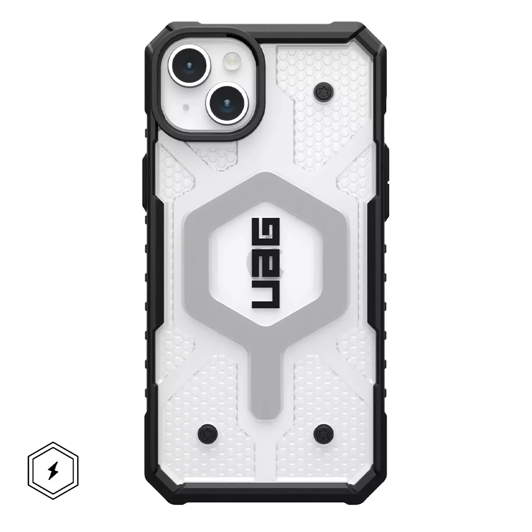 UAG รุ่น Pathfinder Clear MagSafe – เคส iPhone 15 Plus - สี Ice