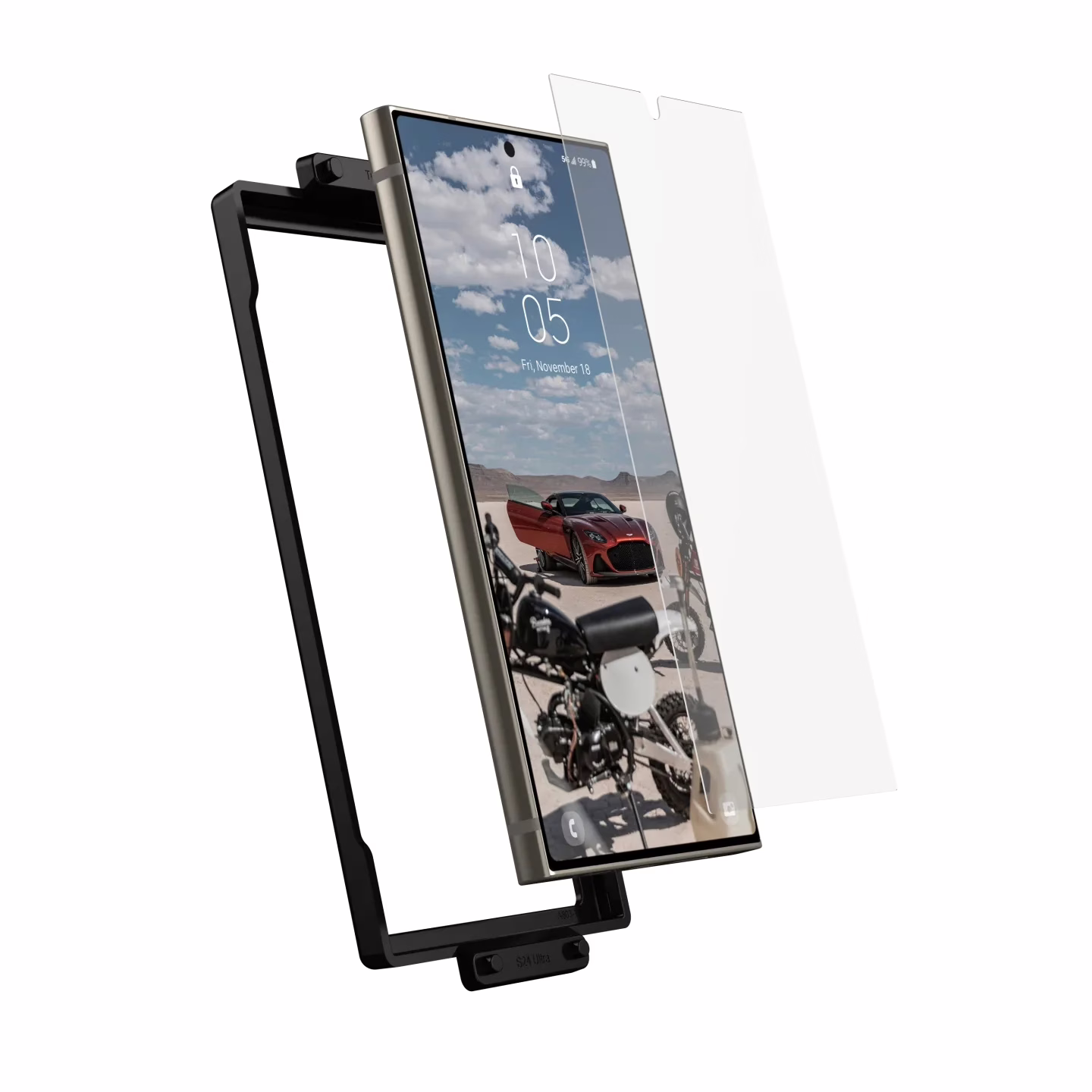 UAG รุ่น Flex Shield Plus - ฟิล์มกันรอย Galaxy S24 Ultra (ฟิล์ม 2 แผ่น)