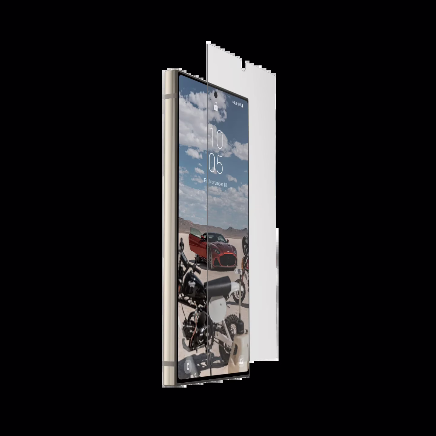 UAG รุ่น Flex Shield Plus - ฟิล์มกันรอย Galaxy S24 Ultra (ฟิล์ม 2 แผ่น)