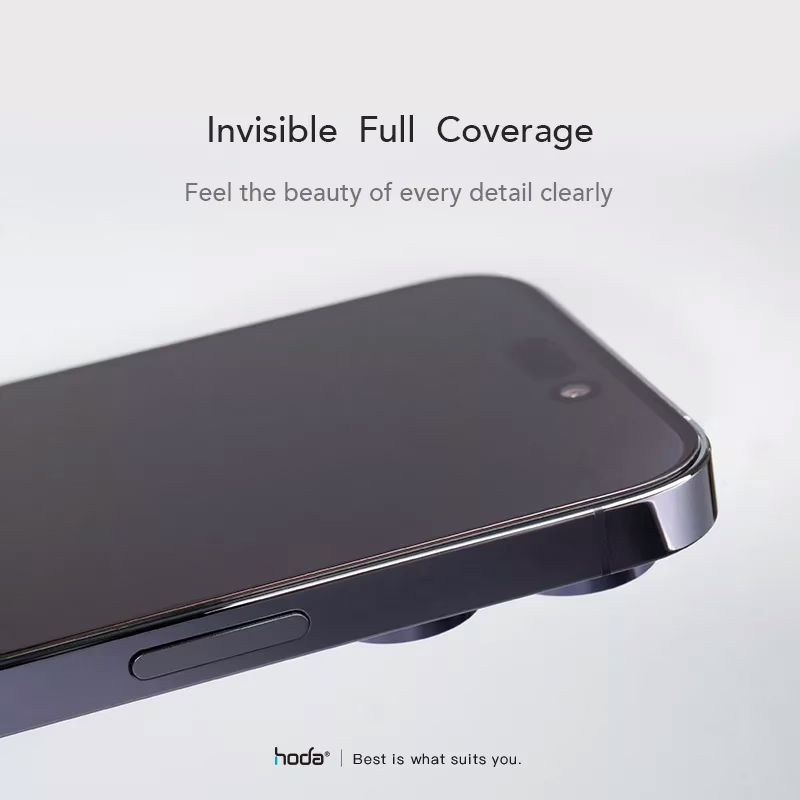 Hoda รุ่น Glass Protector Anti-Reflection (AR) - ฟิล์มกระจก iPhone 15 Pro