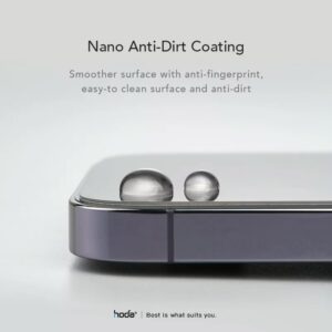 Hoda รุ่น Glass Protector Anti-Reflection (AR) - ฟิล์มกระจก iPhone 15 Pro Max