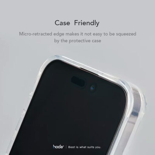 Hoda รุ่น Glass Protector Anti-Reflection (AR) - ฟิล์มกระจก iPhone 15 Pro - Image 11