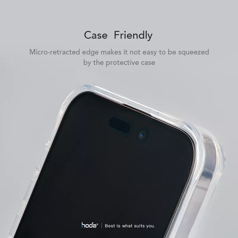 Hoda รุ่น Glass Protector Anti-Reflection (AR) - ฟิล์มกระจก iPhone 15 Pro