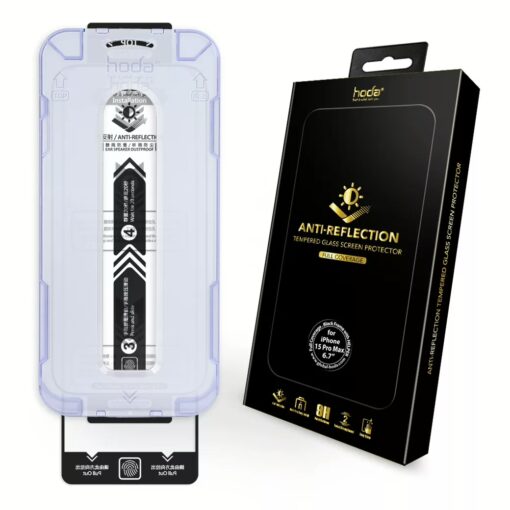 Hoda รุ่น Glass Protector Anti-Reflection (AR) - ฟิล์มกระจก iPhone 15 Pro Max