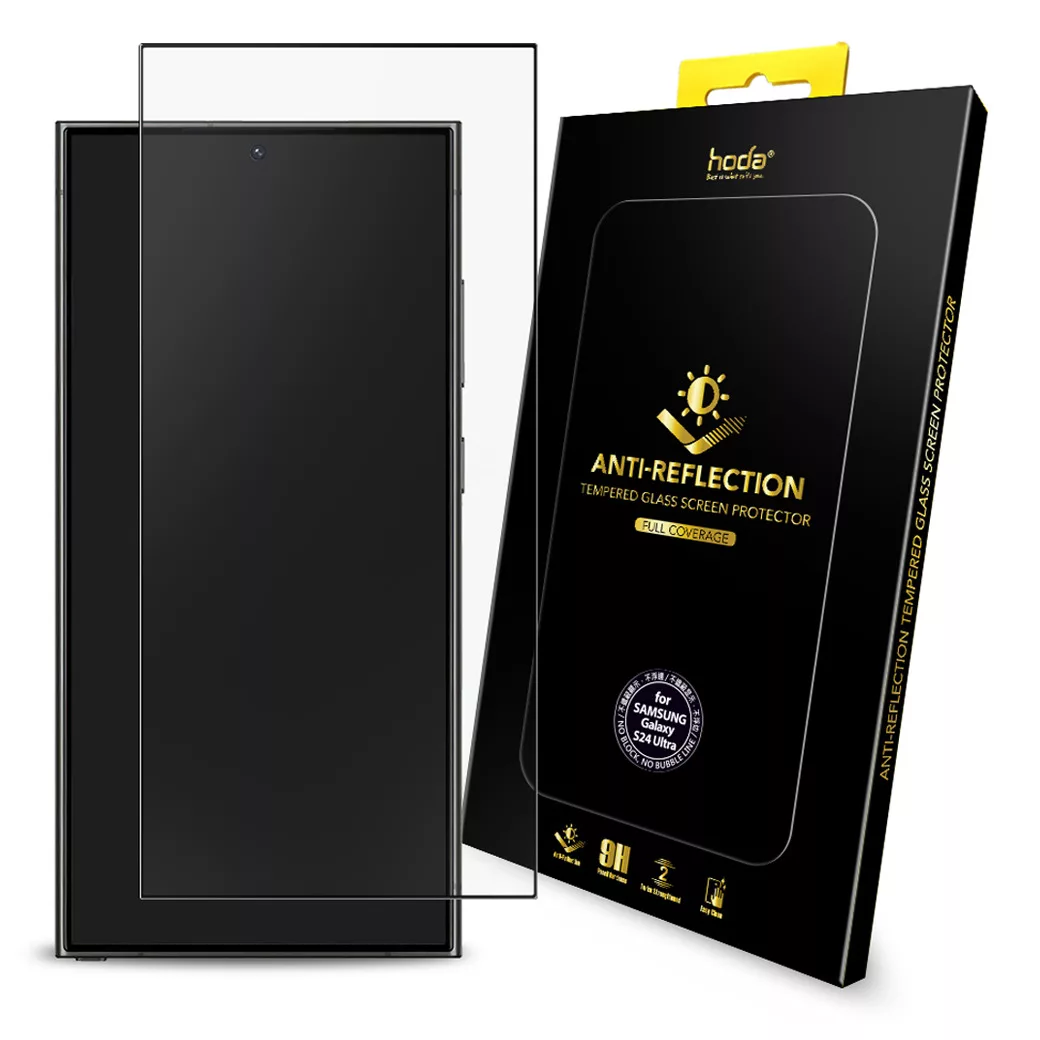 Hoda รุ่น Anti-Reflection Full Coverage Tempered Glass - ฟิล์มกระจก Galaxy S24 Ultra