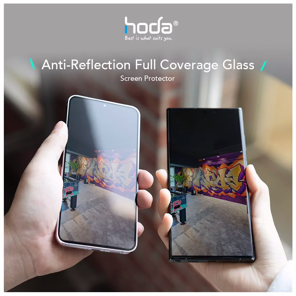 Hoda รุ่น Anti-Reflection Full Coverage Tempered Glass - ฟิล์มกระจก Galaxy S24 Ultra