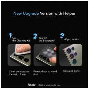 Hoda รุ่น Sapphire Lens Protector - กระจกเลนส์กล้อง Galaxy S24 Ultra