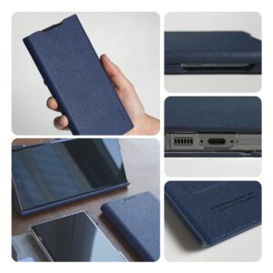 Araree รุ่น Bonnet Stand - เคส Galaxy S24 Ultra - สี Black