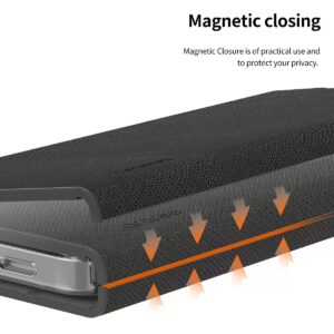 Araree รุ่น Bonnet Stand - เคส Galaxy S24 Ultra - สี Black