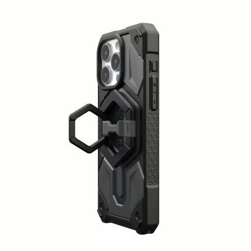 UAG รุ่น Magnetic Ring Stand - ขาตั้งแหวนแม่เหล็ก - สี Black/Silver - Image 11