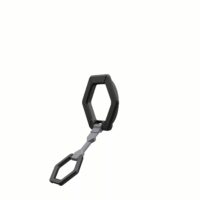 UAG รุ่น Magnetic Ring Stand - ขาตั้งแหวนแม่เหล็ก - สี Black/Silver