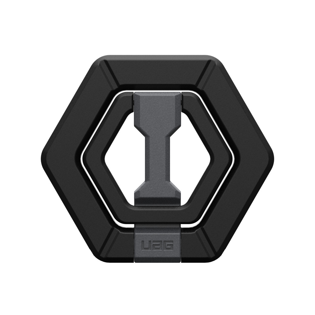 UAG รุ่น Magnetic Ring Stand - ขาตั้งแหวนแม่เหล็ก - สี Black/Silver