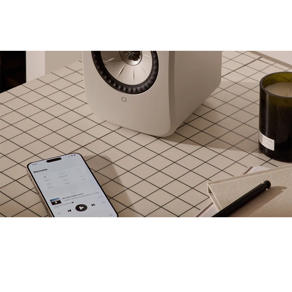 ลำโพง KEF รุ่น LSX II LT - สี Stone White 9 ลำโพง KEF รุ่น LSX II LT - สี Stone White - Image 9