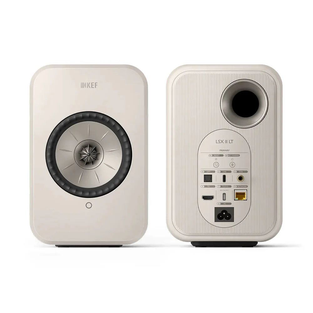 ลำโพง KEF รุ่น LSX II LT - สี Stone White 3 ลำโพง KEF รุ่น LSX II LT - สี Stone White - Image 3