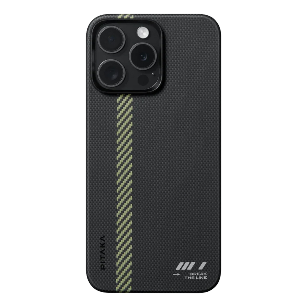 Pitaka รุ่น MagEZ Case 5 - เคส iPhone 15 Pro Max - สี Break The Line