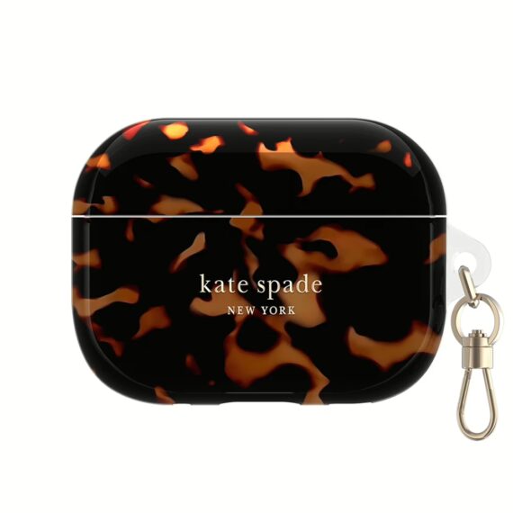 Kate Spade New York รุ่น Protective - เคส AirPods Pro 1/2 - ลาย Transparent Tortoise