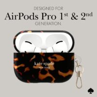 Kate Spade New York รุ่น Protective - เคส AirPods Pro 1/2 - ลาย Transparent Tortoise