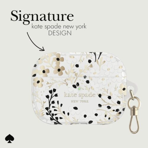 Kate Spade New York รุ่น Protective - เคส AirPods Pro 1/2 - ลาย Multifloral - Image 3