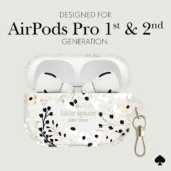 Kate Spade New York รุ่น Protective - เคส AirPods Pro 1/2 - ลาย Multifloral