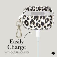 Kate Spade New York รุ่น Protective - เคส AirPods Pro 1/2 - ลาย City Leopard Black