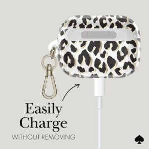 Kate Spade New York รุ่น Protective - เคส AirPods Pro 1/2 - ลาย City Leopard Black