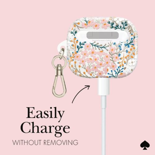 Kate Spade New York รุ่น Protective - เคส AirPods 3 - ลาย Multi Floral Rose - Image 4